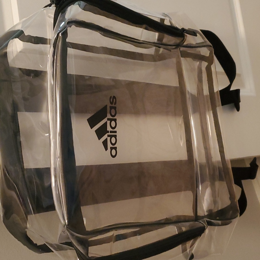 Really Nice Adidas clear backpack NWT - Picture 6 of 7